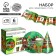 A set of paper dishes is disposable with birthday ”, pixels, 6 plates, 6 glasses, 6 caps