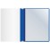 Folder with 10 A4 inserts, 160 μm, calligrata, with perforation, blue