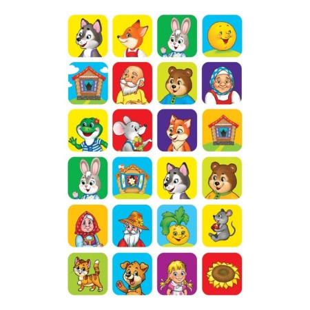 Game set with the projector "My Favorite Tales", 3 books, luminous stickers-10
