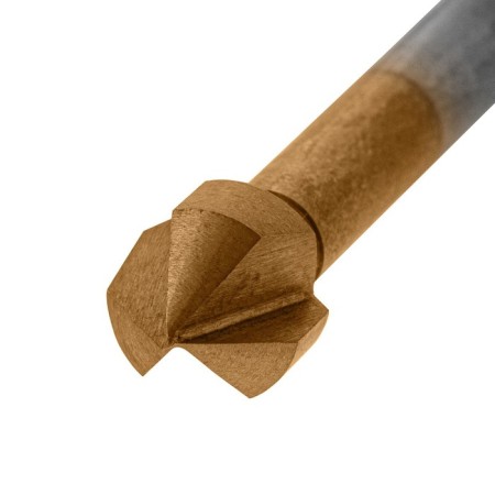 Senkovka cone Denzel under M5 72305, HSS, metal, cylindrical shank, D = 10.4-1