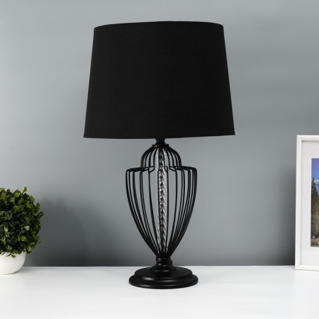 Traffic lamp with lampshade Risalux "Dzhango", E27, 40 W, Black, 33 × 33 × 58 cm-2