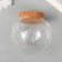 Decor for creativity Glass "Ball with a Carry" 8x8x8.8 cm