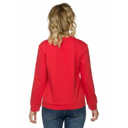 Women's sweatshirt, size XXS, red color-2