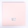 Gift package, craft, with a window, "pink", 25 x 25 x 25 cm