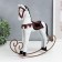 Souvenir tree "Horse-rocking" White with red 22x5x23 cm
