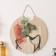 Decorative wood hooks "Abstraction. Fruit. Flower" 1.5x23.4x22.5 cm