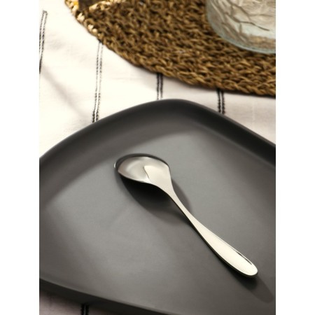 A spoon of teaspoon of stainless steel "Mario", length 16 cm, silver color-2