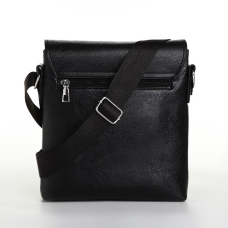 Male bag, black color-3