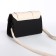 Bag Women's Messoriner, black color with white 18.5*13*8 cm