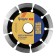 Disk diamond cutting tundra pro, increased resource, segment, dry cut, 115 x 22 mm