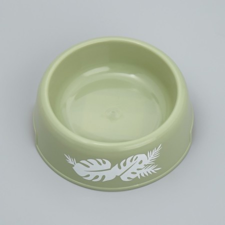 Plastic “Tropics” bowl, 250 ml, olive-4