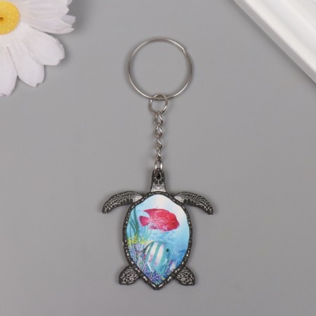 Browler tree "Turtle with fish on the shell" 4.4x4x0.3 cm