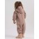 Combineson children's insulated Rant Rocky, height 62 cm, dairy-brown color