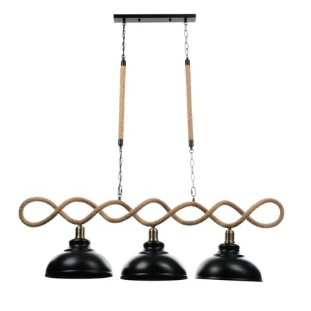 Chandelier "Workshop" 3he27 40V black 120x30x35cm