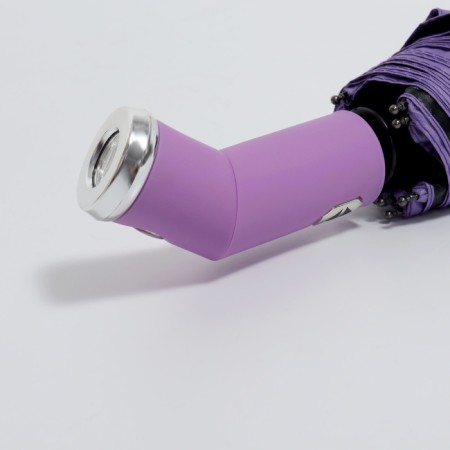 Automatic automatic umbrella, with a lantern, 3 additions, 10 knitting needles, r = 51 cm, lilac color-12