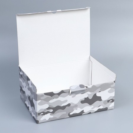 Box Gift team, packaging, Militari, 26 x 19 x 10 cm-5