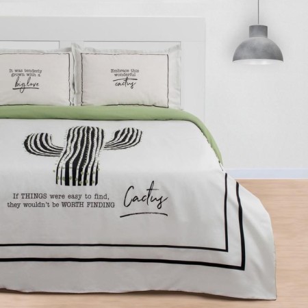 Bed linen "Ethel" 2 joint venture cactus 175x215 cm, 200x220 cm, 50x70+3 cm - 2 pcs-2