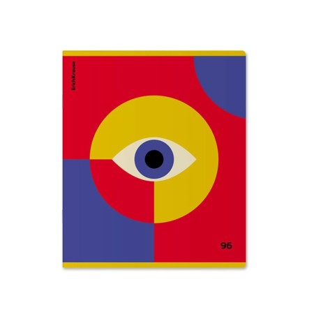 Notebook 96 sheets, cage, erichkrause, bauhaus, matte lamination, varnish-4