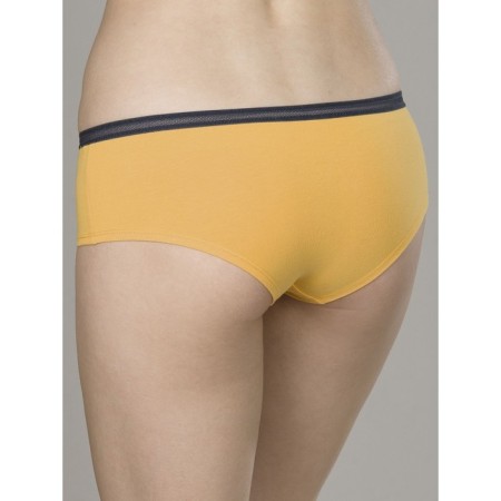 Women's cowards, size 44, yellow color-1