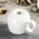 Porcelain mug Wilmax England, 400 ml, white color