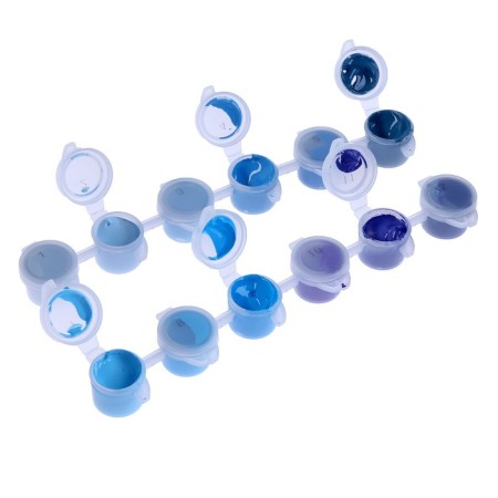 A set of acrylic paints "Cold breeze", 12 colors-2