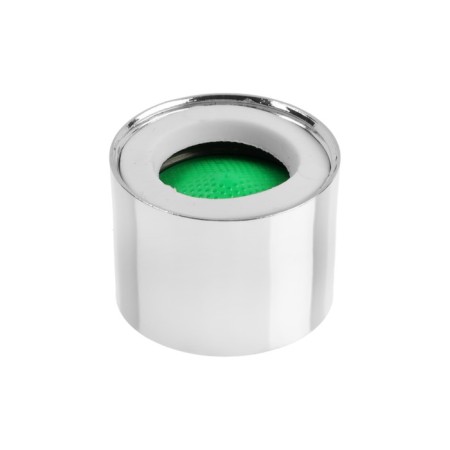 Zein aerator, internal thread, d = 22 mm, plastic grid, metal case, chromium color-4