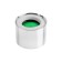 Zein aerator, internal thread, d = 22 mm, plastic grid, metal case, chromium color