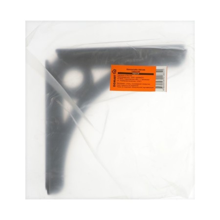 Decor bracket, 145x145, 2 pcs, black color-4