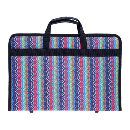 Folder with handles Textile, A4, 370 x 260 mm x 40 mm, frame, 2B4 "Inspiration. Rayre"-3