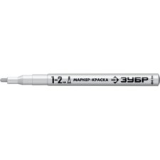 Marker-painting bison professional 06326-8, round, white, 1 mm