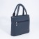 Olivi-tout bag on lightning, blue color