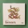 New Year's Dailiska plate "Vasilisk", 24 × 24 × 2.5 cm