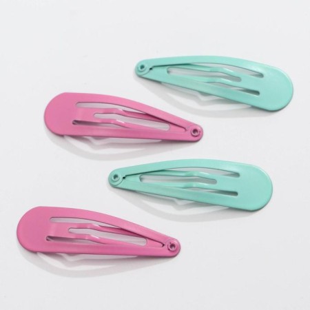 Hair clips "Miss Universe", 4 pcs, 9.5 x 13.5 cm-2