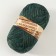 Yarn "Nosomic supplement" 100% polypropylene 200 ± 20m/50g set 2pcs (green, snow -white)