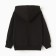 Sweatshirt for boys, launched, black color, height 134 cm
