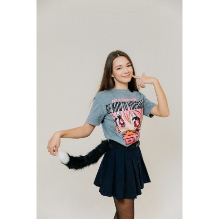 Carnival accessory "cat tail" color black-1