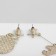 Emall earrings “Around the world” Aircraft and globe, colored in gold