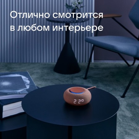 Smart column VK capsule mini (MRC02PK), with Marusia, 5W, Wi-Fi, BT 4.2, Terracot-5