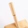 Brush - Wooden Pucrough "Premium" wide with drops, base 120 x 60 mm