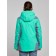 Ski jacket female, size 44, green color