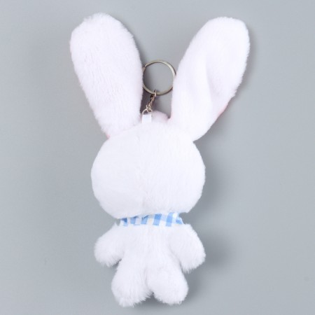 Soft toy "Zitsa Ushastika" on a key fob, 12 cm, color mix-3