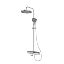 Душевая система IDDIS SpaHome SPASBBTi06, эффект SPA, тропический душ, душевой набор, хром