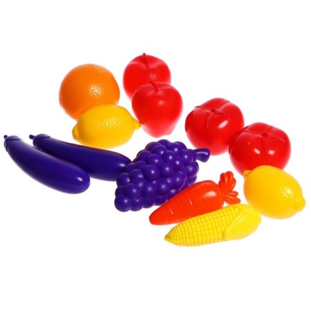 Set "Vegetables, Fruits", 12 pieces, mix-1