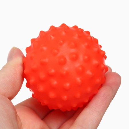 Gift New Year's set of developing tactile balls "Magic Christmas tree", 6 pcs.-2