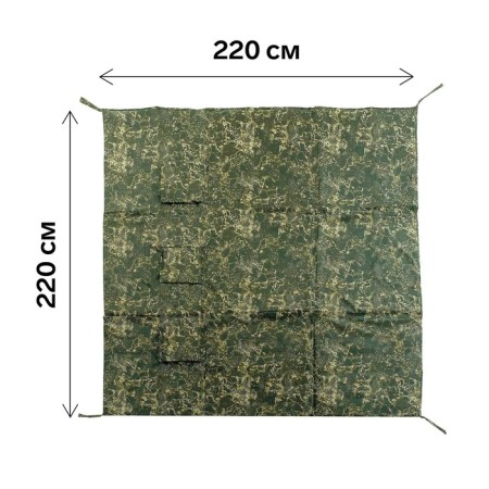 Paul for a winter tent, 220 x 220 cm, mix