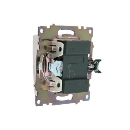 1-clavy switch (mechanism), 250V, 10A, Catherine series, GLS10-7105-01, white-2