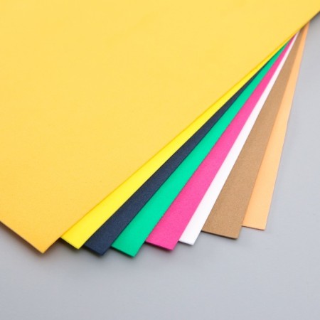 Foamiran "Astra" 1 mm, 20x30 cm (set of 8 sheets) col. Assorted-1