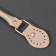 Handle for bag, 60 × 1 cm, with sewing loops 3.5 cm, beige/gold color