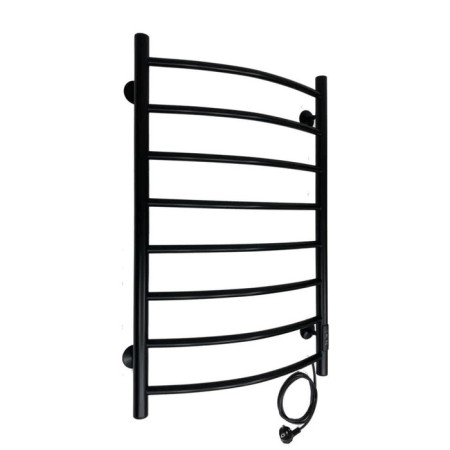 Electric towel "Sanprise" Classic P8, 500x800 mm, universal, black-2