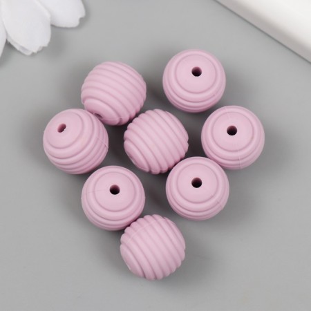 Busina Silicon "Round with a beam" Lilac d = 1.5 cm-1